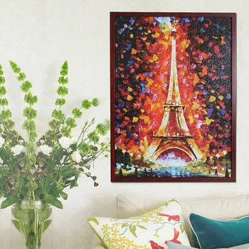 

2020 New Wooden Glowing Puzzle 1000 Pieces Creative Decompression Cartoon Anime Toy Student Adult Puzzle