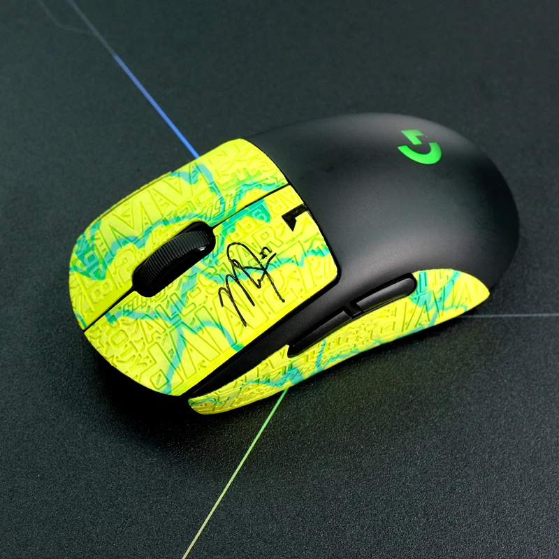 Kashcy Lizard Skins Mouse Skates Sticker For Esport Gamer Handmade DYI Customized Size Non Slip Sweat Ultra-thin Anti-Slip-5