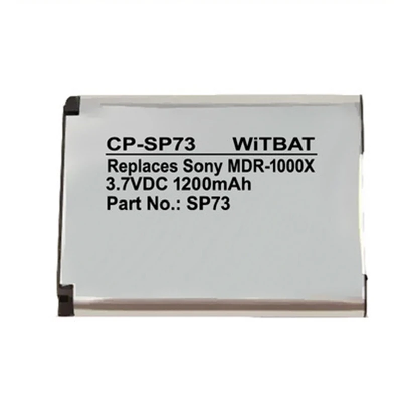 

TTVXO 1200mAh Battery for MDR-1000X PHA-1 PHA-2 WH-1000XM2 SP73 Bluetooth Headset Battery