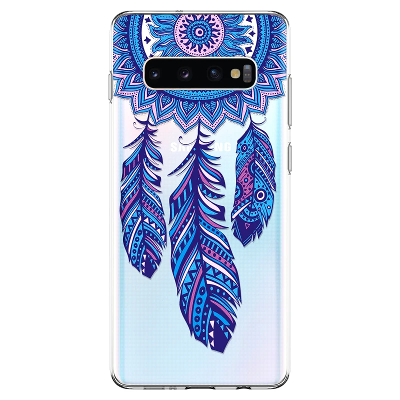 Luxury Cover For Samsung Galaxy A50 A40 A70 A20e case S10 plus Note10 Transparent ShockProof Silicone Soft TPU Case | Мобильные