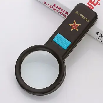 

Magnifying Glass with Light 10 LED Illuminated 6X Magnifier Lens Lightweight Hand Held Magnifiers Lens for for Reading Crafts