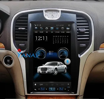 

Tesla style vertical screen PX6 Android Car GPS Navigation For-Chrysler 300C 2013+ radio tape recorder headunit Multimedia playe
