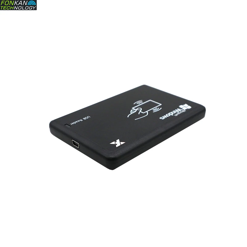 FONKAN Настольный микро сканер портативный RFID UHF считыватель тег карта для записи машина ISO18000-6C& 6B USB клавиатура вход обеспечивает SDK