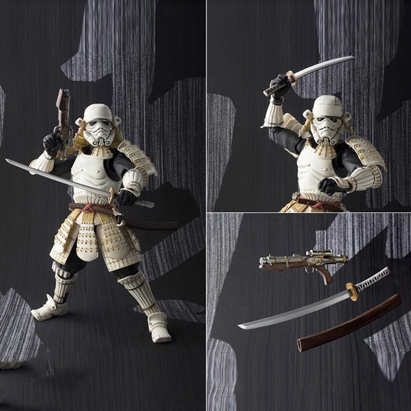 Звездные войны Самурай тайсо Боба Дарт Мол Вейдер Ashigaru Taikoyaku Akazonae Teppo Ahigaru Yumiashigaru Koutetsu экшн-модель