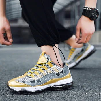 

Brand Men's Casual Shoes Breathable Spring Sneakers Footwears Fashion Zapatillas Men's Sports Trainers Shoes New Style Hot shoes