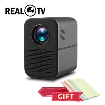 

REAL TV M6 Full HD Led Projector 4000 Lumens Bluetooth HDMI USB 1080p Portable Cinema Proyector Beamer
