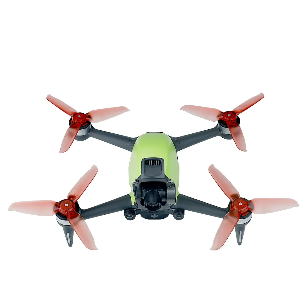 Hélices de Drone DJI Mini 3 Pro - Lot de 2 Paires (Rouge/Vert)