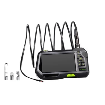 

1280x720 Tool Probe IPS Screen 5 Inch With Case Waterproof LED Light Car Inspection Camera Endoscope Repair HD Resolution