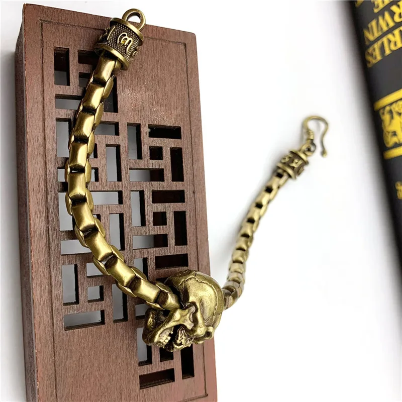 skull bracelet brass (11)