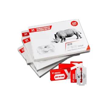 

10/20/50pcs Men Safety Razor Double Shaver Razor Blade Stainless Steel Old Fashioned Manual Hairdressing Barber Tools