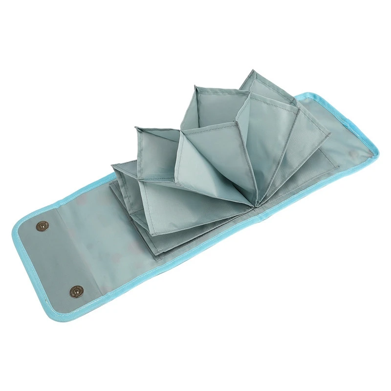 Пустой чехол для вязальных спиц дорожный органайзер хранения сумка круговых и