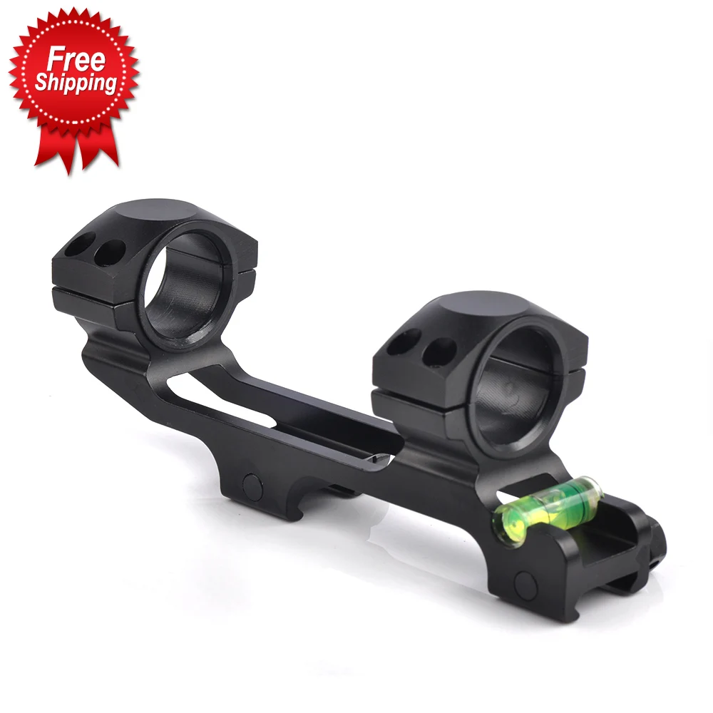 Тактические кольца из алюминиевого сплава 30 мм с пузырьковым уровнем подходит