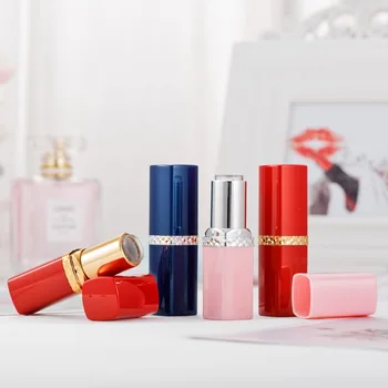 

Plastic Gradient Lipstick Tube Empty DIY Lip Balm Stick Bottle Refillable Bottle Container Makeup Tools Accessories