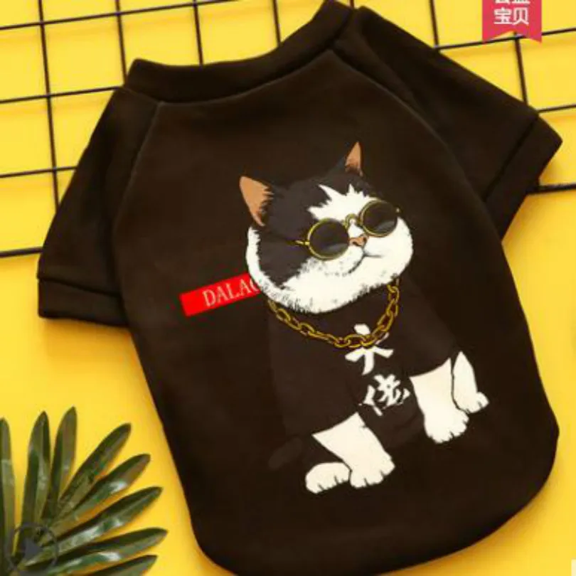 Костюм для кота одежда для кошек XS S M L XL осенне-зимняя одежда для кошек, куртка для кошек, одежда для домашних животных, одежда для кошек, костюм для домашних животных, пальто - Цвет: Белый