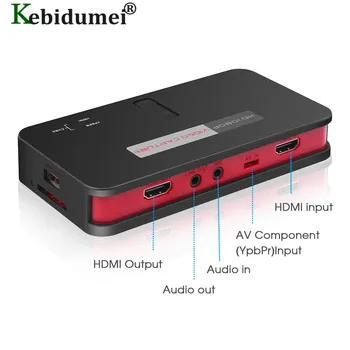 

EZCAP 284 HD 1080P Video Capture Box Grabber Video Recorder For XBOX PS3 PS4 TV Medical Online Video Live Streaming