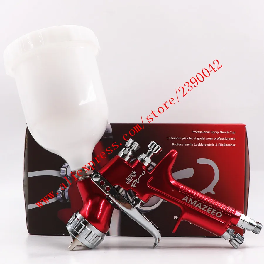 

Professional HVLP LVMP Professional Car Gun GFG pro 1.3 spray gun 1.3/1.8mm professional car , auto paint furniture coating gun