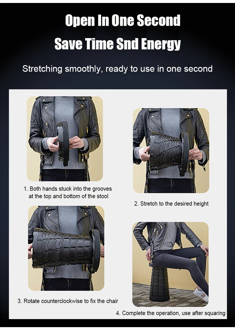 Telescopic Stool Retractable Stool Folding Chiar Fishing Chair Portable Camping Hiking Stool Outdoor Furniture Mini Chair Telescopic Stool Retractable Stool Folding Chiar Fishing Chair Portable Camping Hiking Stool Outdoor Furniture Mini Chair