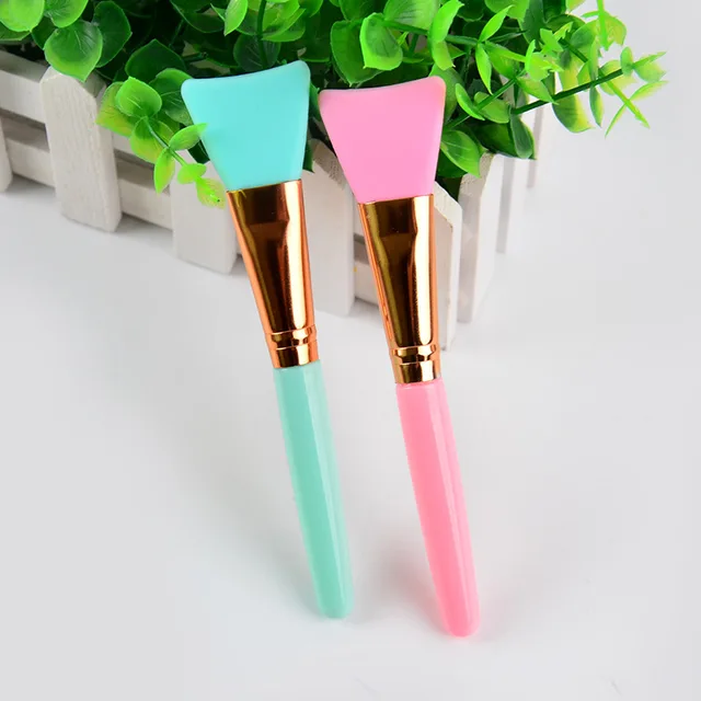 1pc Silicone Makeup Brushes Foundation Makeup Brush Soft Facial Face Mask Brush Mud Cosmetic Skin Care