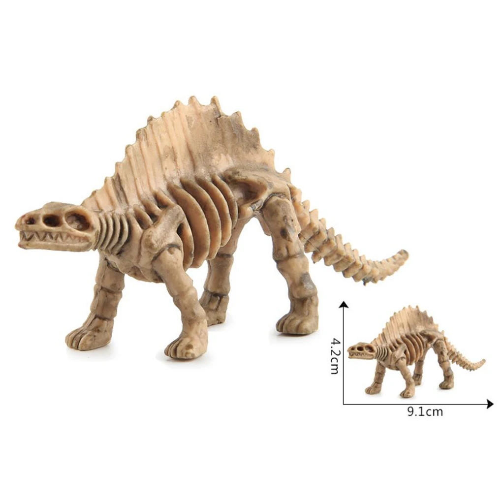 12Pcs Dinosaur Excavation Kit Up Skeleton Model Figure Kids History Toys 12Pcs Dinosaur Excavation Kit Up Skeleton Model Figure Kids History Toys