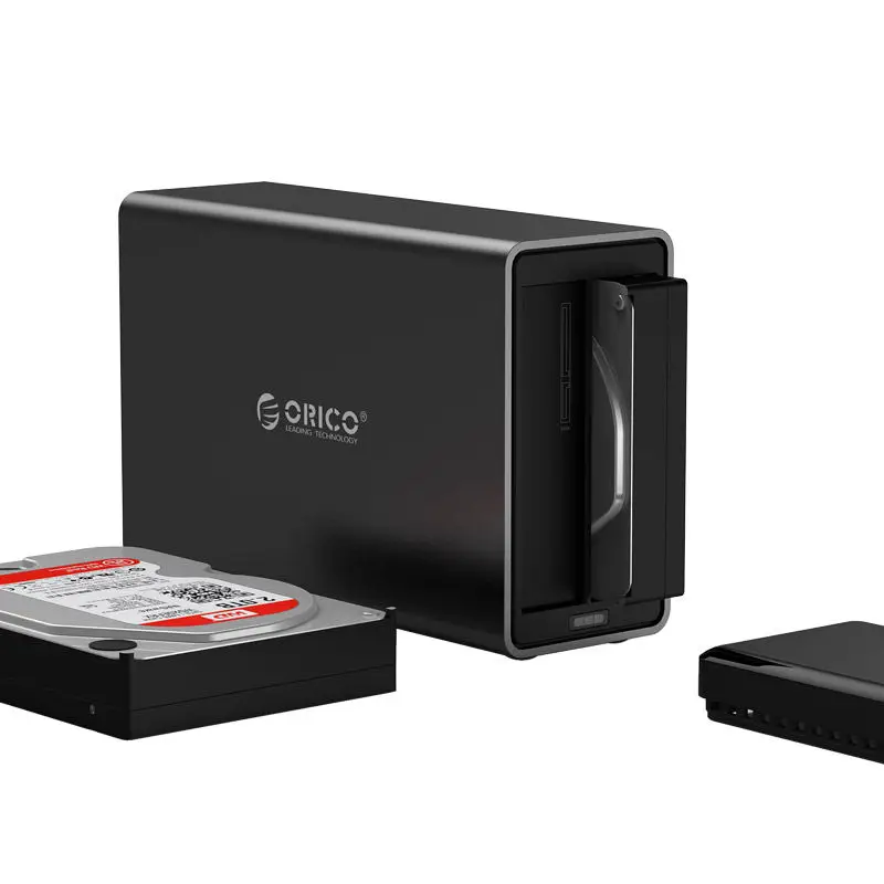  Funda de disco duro de tipo C Orico Ns200Rc3 2 Bays con soporte para Raid 20Tb de almacenamiento Us