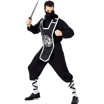 

Fancy Ninja Costume Cosplay For Men Adult Halloween Costume For Men JP Edo Period Bushido Suit Carnival Party Clothing