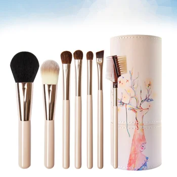

7pcs Assorted Makeup Brushes Multi-function Makeup Brush Beauty Care Supplies Cosmetic Brushes Set for Girls Ladies Students Wom