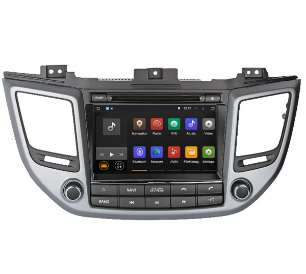 " четырехъядерный Android 9,0 автомобильный DVD gps Радио Навигация для hyundai ix35 Tucson- с 4G/Wifi, DVR, 1080P