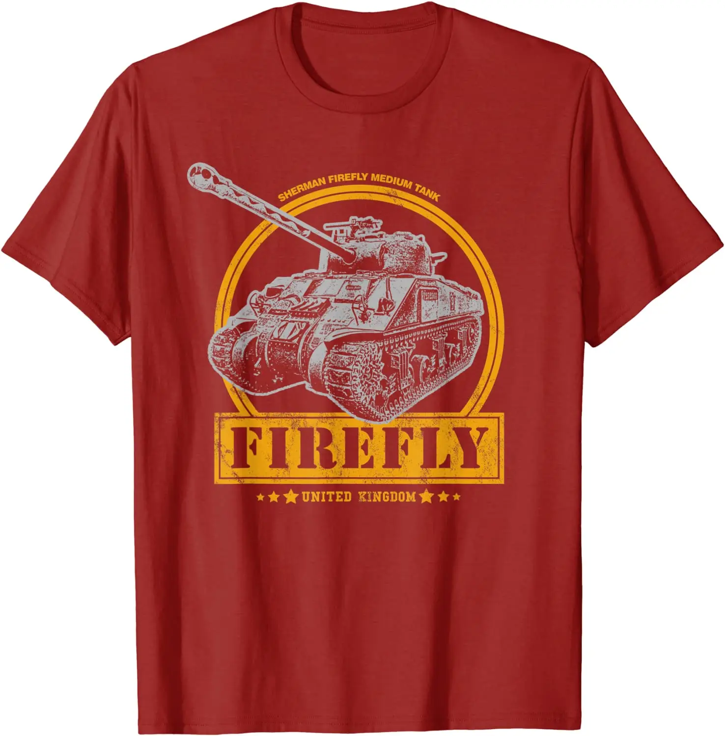 WW2 Tank Tee Army Military Tank Summer 
