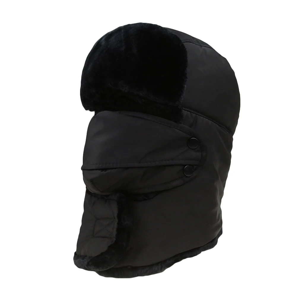 Зимняя шапка унисекс защита для лица и шеи Толстая теплая ветрозащитная снегозащитная шапка для велосипеда, велосипеда, лыжной шапочки защита