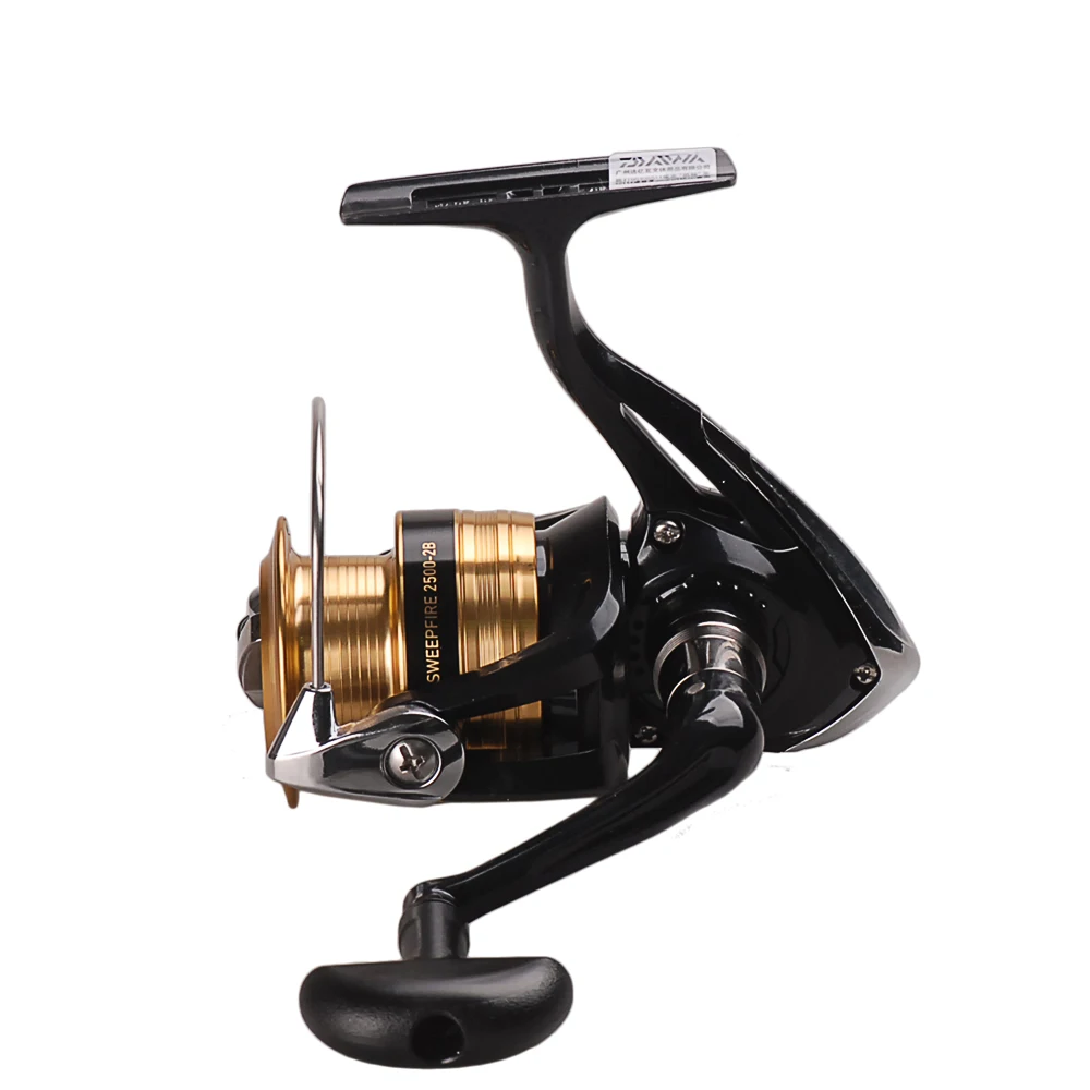 Billige DAIWA SWEEPFIRE Spinning Angeln Reel 1500 4000 2 Kugellager Spinning Reel Molinetes e Carretilhas Salzwasser Angelrollen