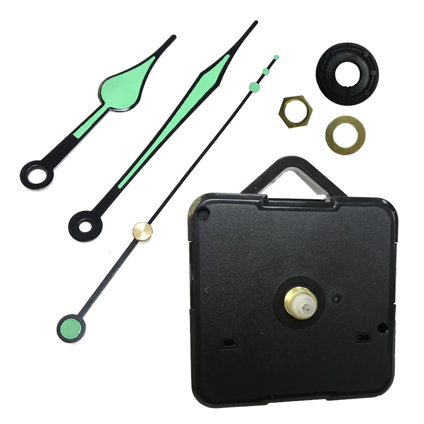 luminous-mute-hands-quartz-clock-movement-mechanism-hands-clock-repair