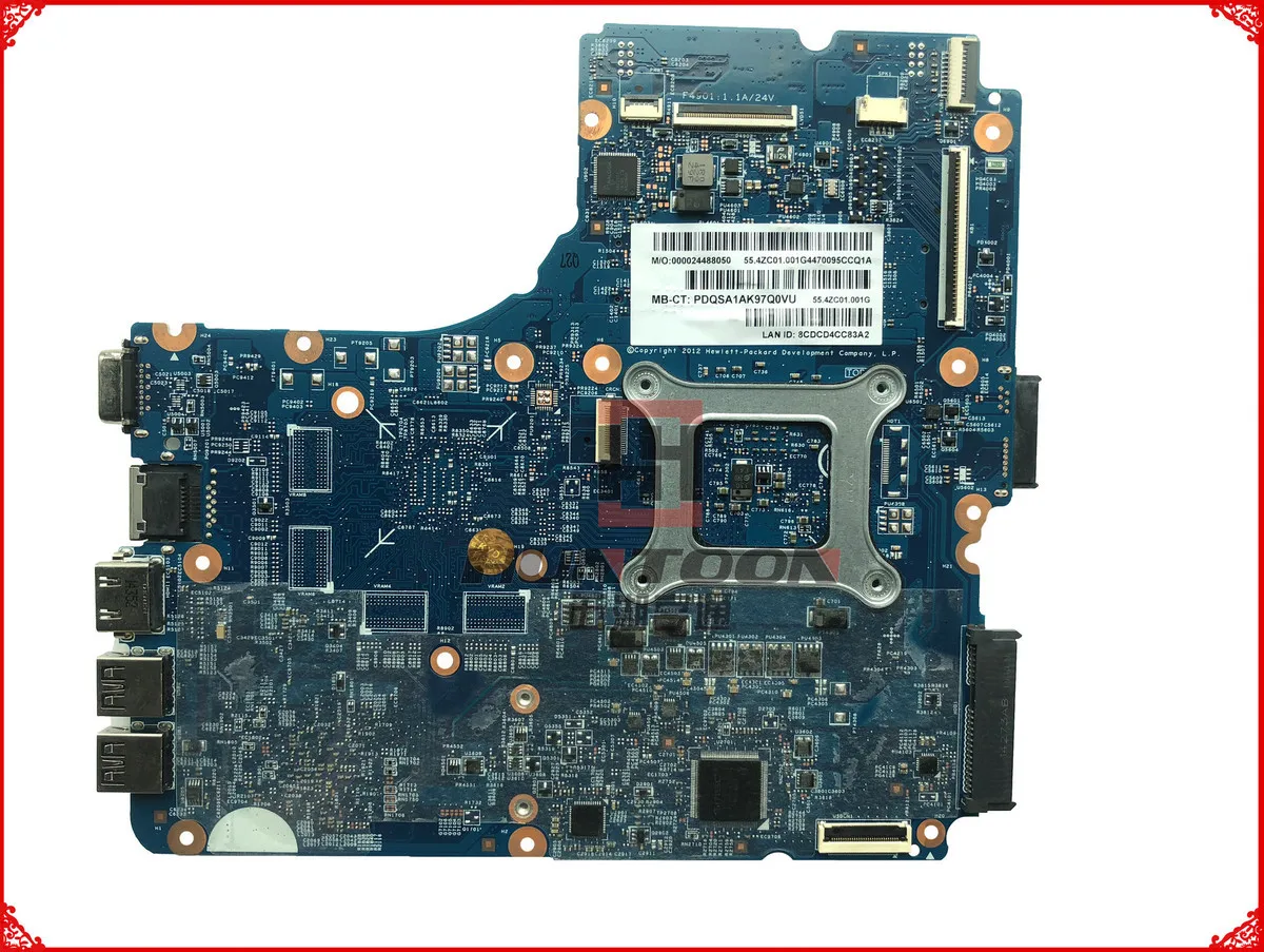 Высокое качество 722824-001 для ноутбука hp Probook 455 G1 материнская плата 722824-501 48.4zc005011 разъем FS1 DDR3 полностью протестирована