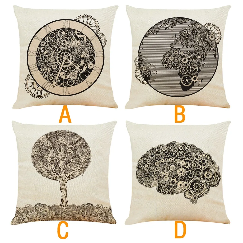 Наволочки декоративные Простые Модные наволочки для дивана кафе наволочка