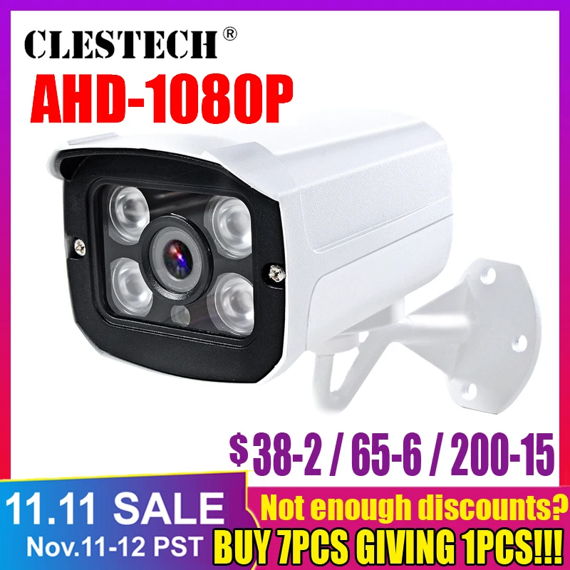 

4led Array Metal ALL FULL AHD CCTV Camera 720P/960P/1080P SONY IMX323 Digital HD Outdoor Waterproof ip66 IR Infrared have Bullet