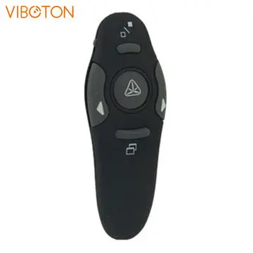

VIBOTON 2.4 GHz Wireless Red Laser Pointer Presenter Pen USB RF Remote Control for PPT Powerpoint Presentation