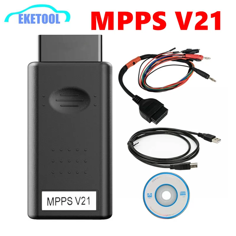 # Новый Выпуск MPPS V21 MAIN + TRICORE MULTIBOOT с кабелем для непрерывного запуска программатор