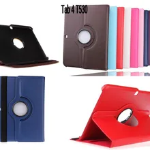 Для samsung Galaxy Tab 4 10,1 T530 T531 T535 SM-T530-T531 вращающийся на 360 Tab4 чехол для планшета с кронштейном Smart Stand откидной кожаный чехол