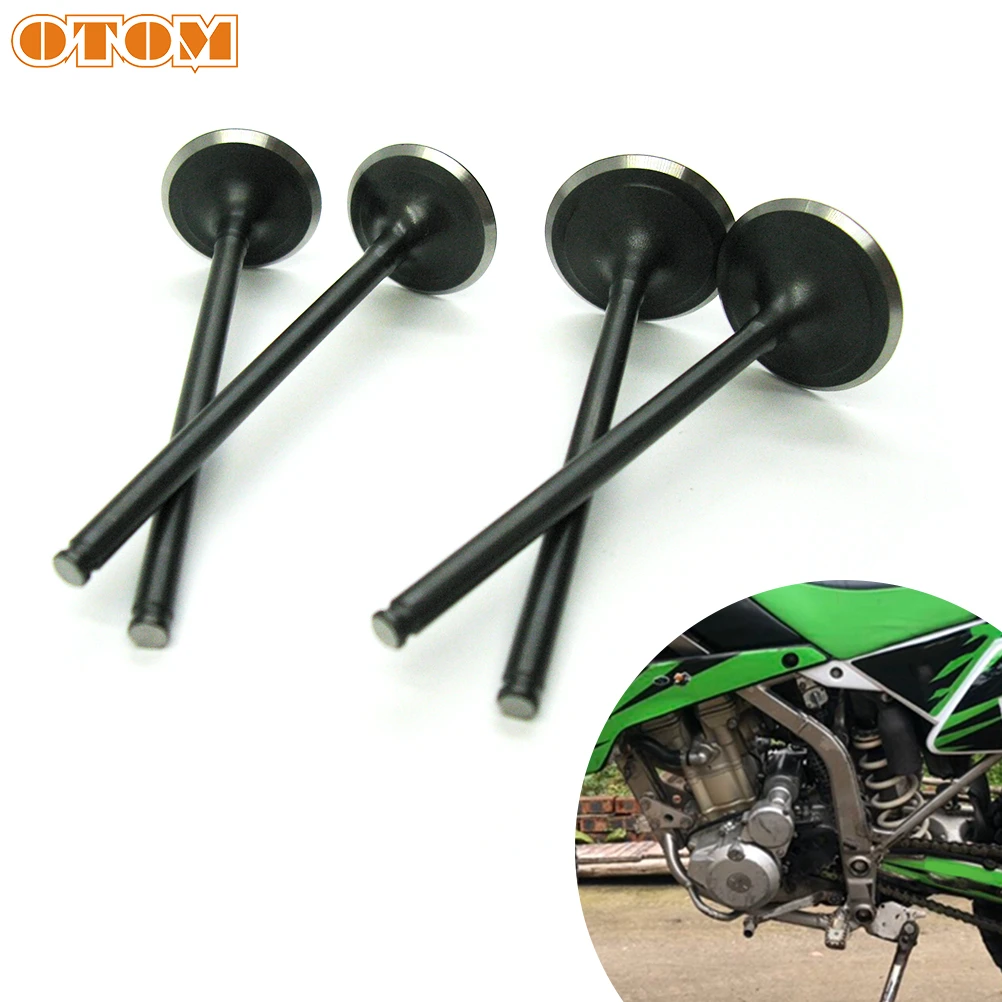 Diferencia Entre Valvula De Admision Y Escape OTOM Kit de vástago de válvula de admisión y escape para motocicleta,  piezas para SUZUKI Djebel DR250 DR Z 250 BX250 NINJA 250SL KAWASAKI KLX250  KLX300|Válvulas y partes| - AliExpress