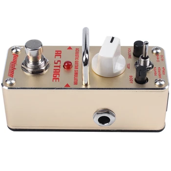

ABGZ-AROMA AAS-3 AC Stage Acoustic Guitar Simulator Mini Single Electric Guitar Effect Pedal