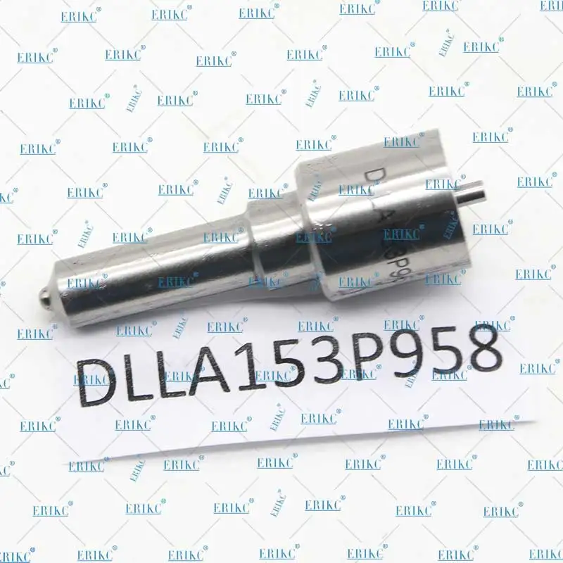 ERIKC с черным покрытием иглы сопла DLLA153P958 CR инжектор опрыскиватель DLLA 153 P 958 замены 093400-9580 для 095000-6630