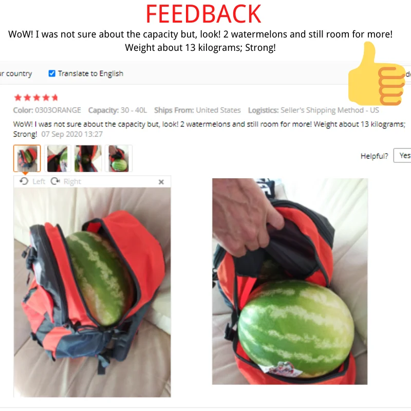 40L Hiking Backpacks Climbing Bags Man Sports Travel Camping Cycling Backpack Nylon Waterproof Trekking Sport Hiking Bags