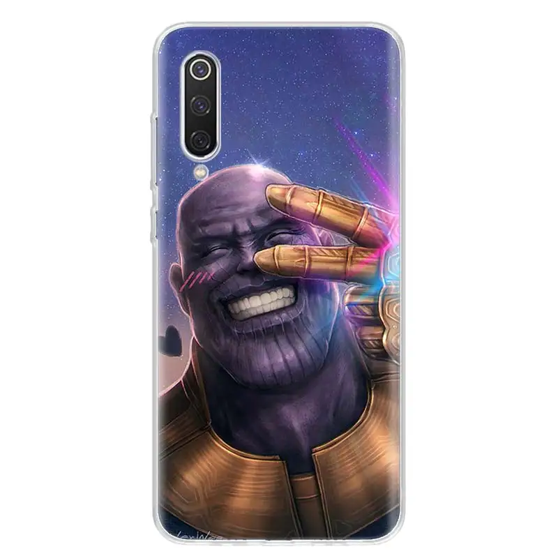 Thano Бесконечность перчатку крышка чехол для телефона для Xiao mi Red mi Note 8 Pro 8A 7 7A 5 5A 6A 4X S2 K20 mi 5X6X9 8 CC9 F1 корпус под плетенную сумку - Цвет: TW218-2