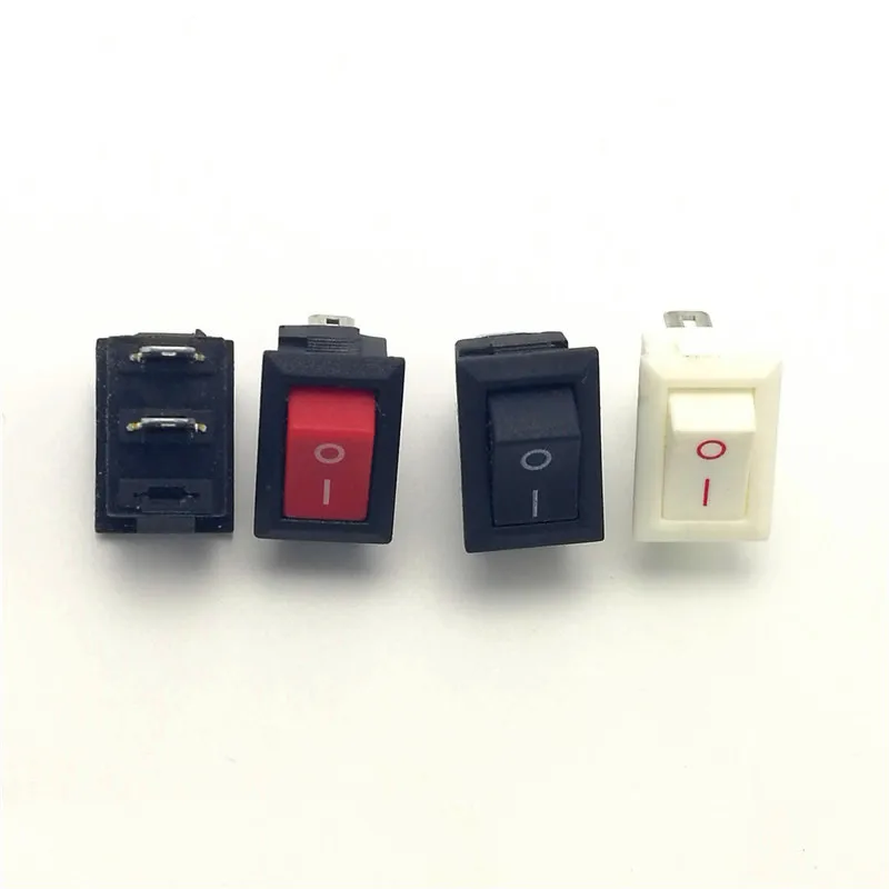 

KCD11 Ship Type Switch KCD11-101 Size 10X15mm2 Feet Rocker Switch Installation Size 9*14