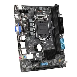 Carte mère H55M pour ordinateur de bureau et de jeu, composant pc, compatible avec processeur LGA1156, mémoire DDR3 MATX 