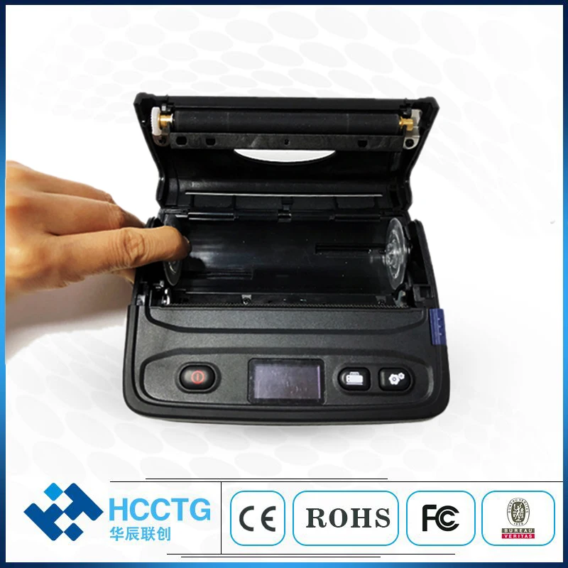 112 мм портативный мини мобильный тепловой Bluetooth POS принтер с перезаряжаемой батареей " /2"/" /4" бумажный размер мини портативный размер L51