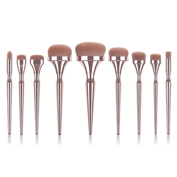 

New Makeup Brushes Gold Handle for Foundation Powder Makeup Brushes Beauty Tools