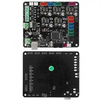 

3d printer parts 3D Printer Accessories Motherboard Kit MKS BASE V1.6+12864 LCD Compatible Mega2560 Ramps1.4 Copper 3D new