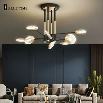 

Modern Led Chandelier For Living room Dining room Bedroom Nordic Luxury Indoor Lighting Ceiling Mount Chandelier Lamp Fixtures