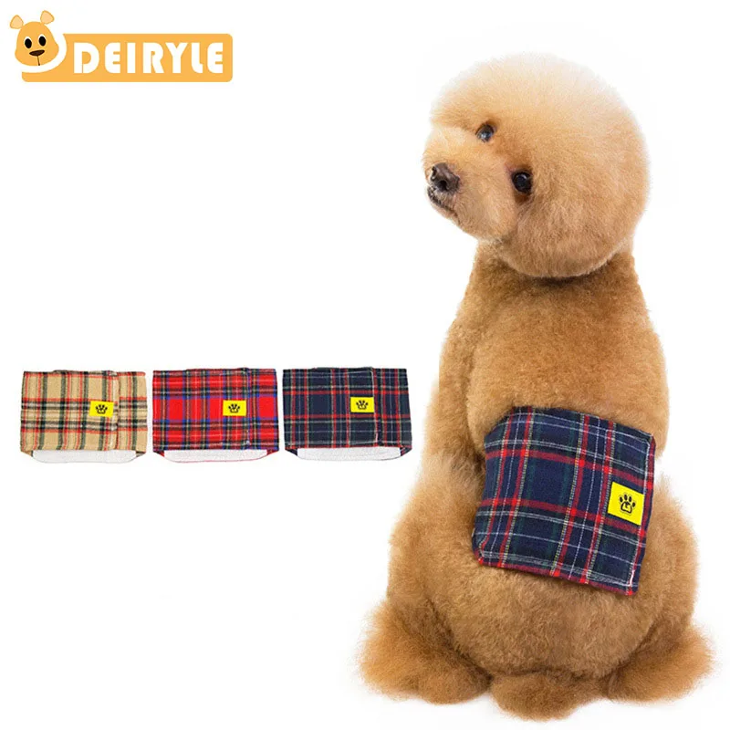 Для домашних животных для мужчин собак физиологические штаны подгузники живота