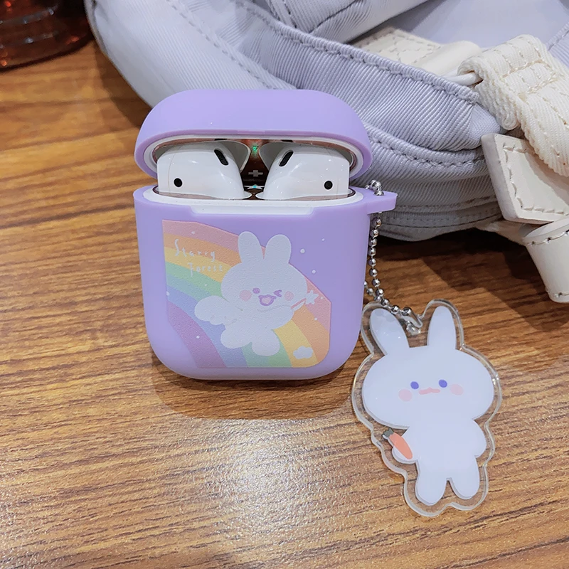 Starry Forest Rainbow Bunny Airpods Case 1/2/PRO - 10 - Kawaii Mix